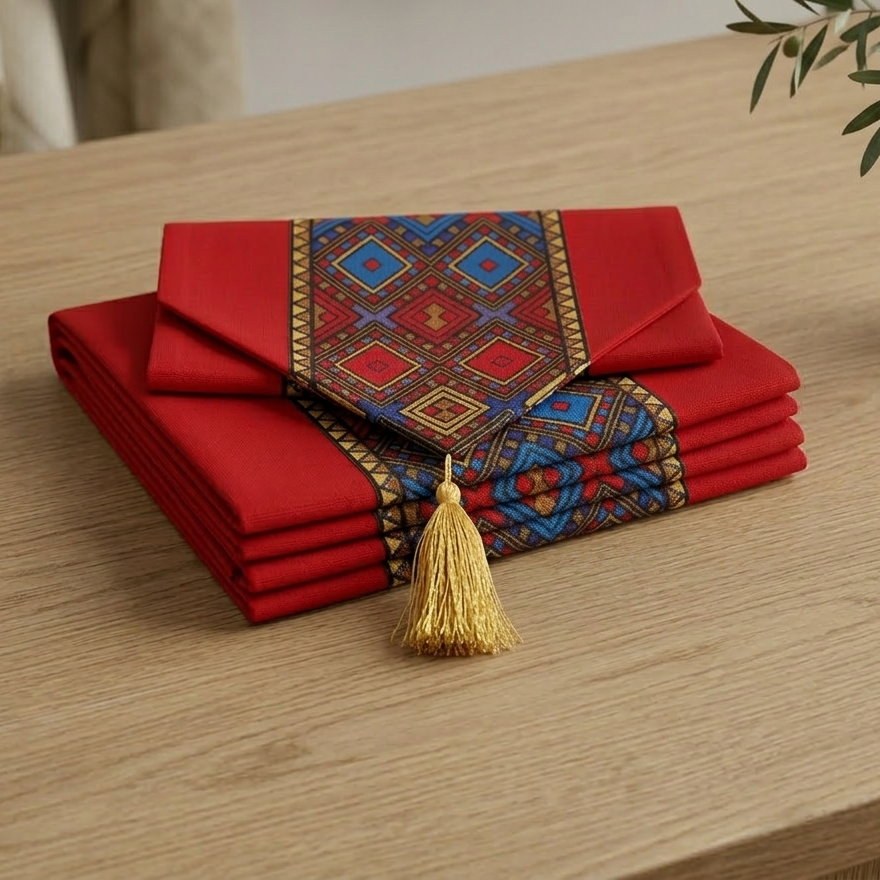 Table Runner-red