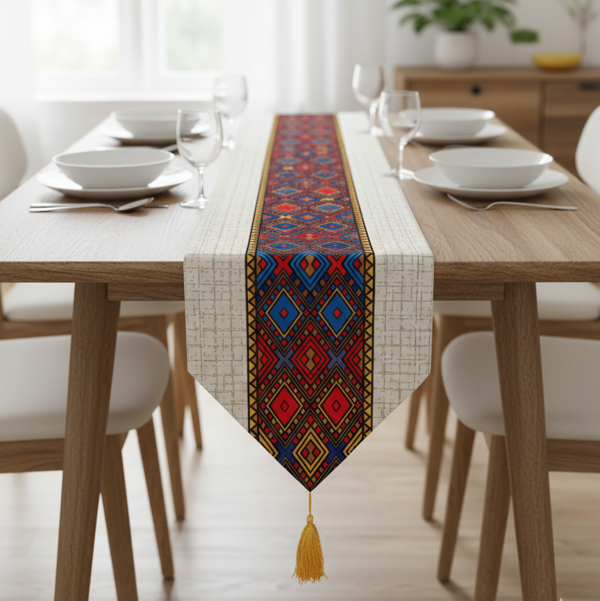 Table Runner-cream