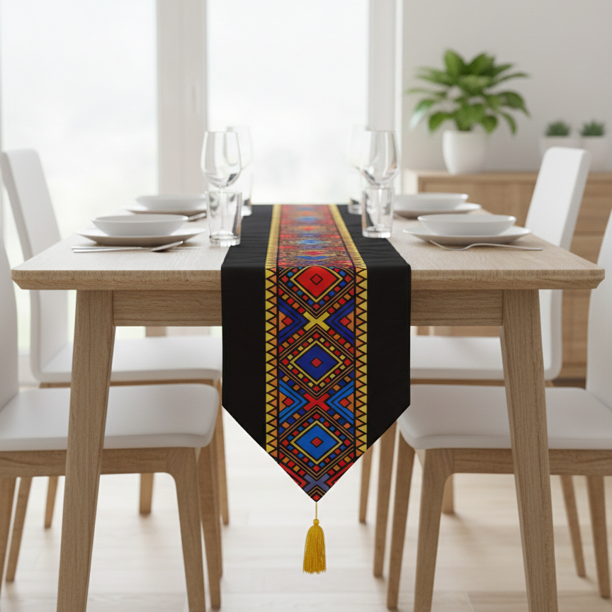 Table Runner-black