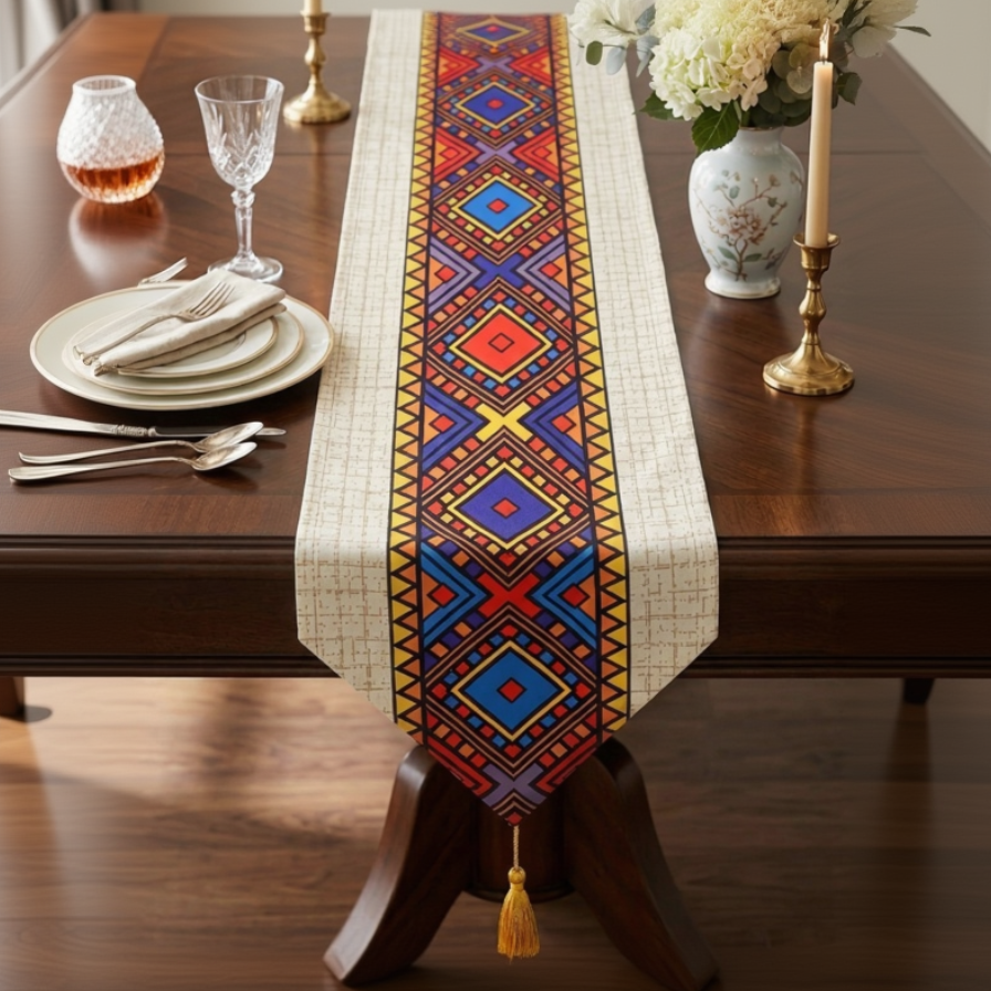 Table Runner-cream