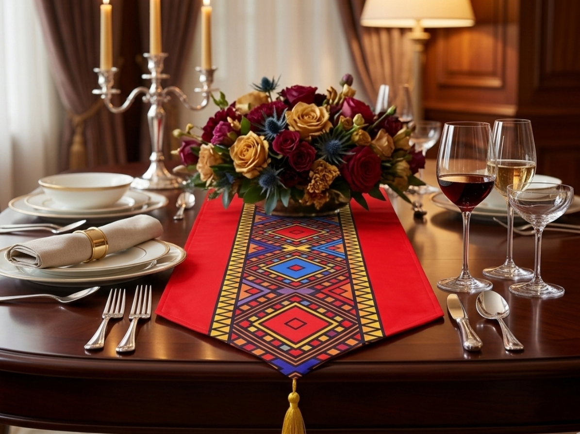 Table Runner-red