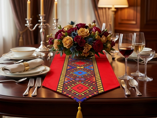 Table Runner-red