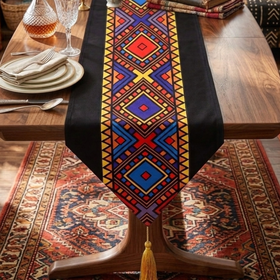 Table Runner-black