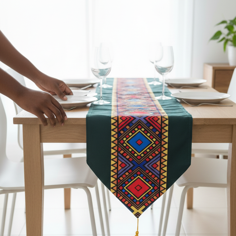 Table Runner-green
