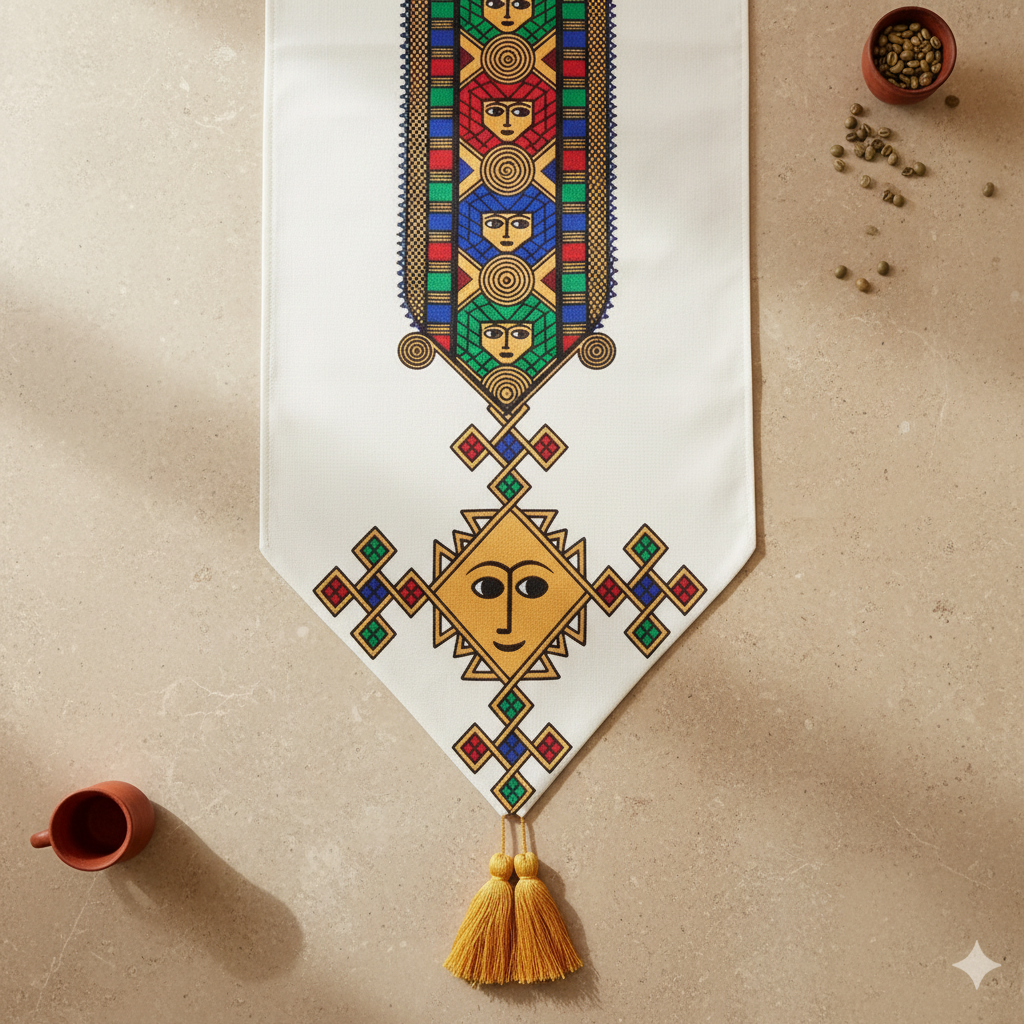 Table Runner-White