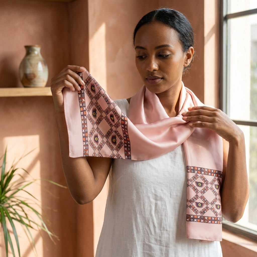 Angle Pattern Scarf