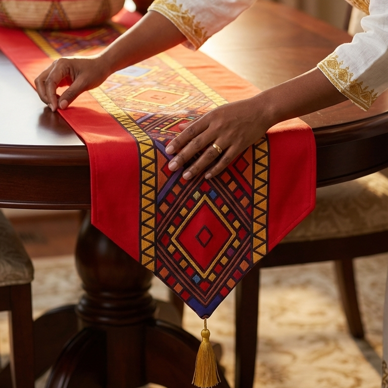 Table Runner-red