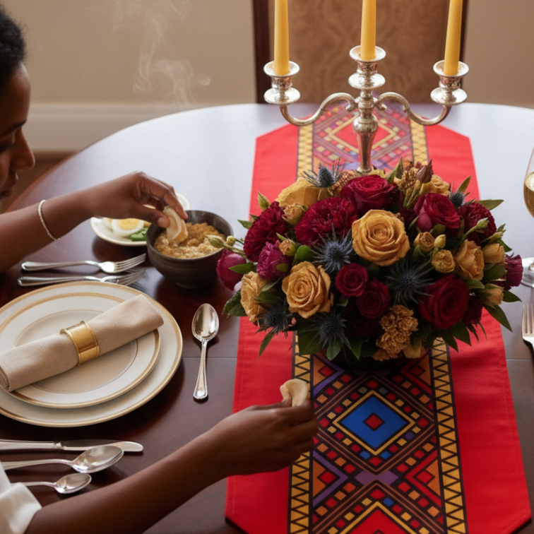 Table Runner-red